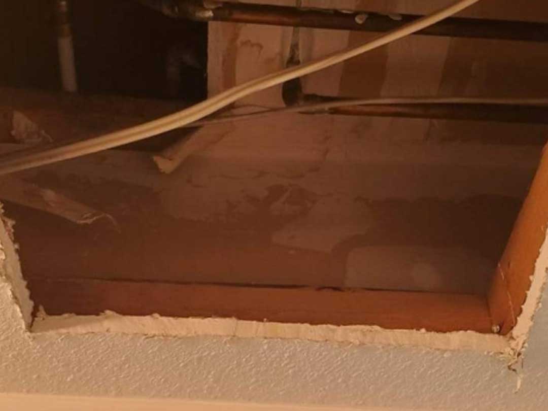 Drywall Water damage