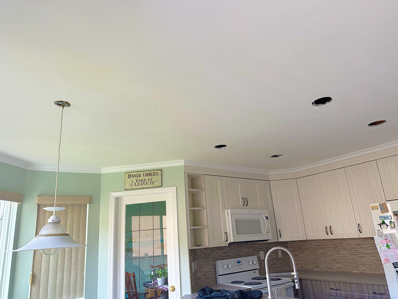 repair drywall ceiling